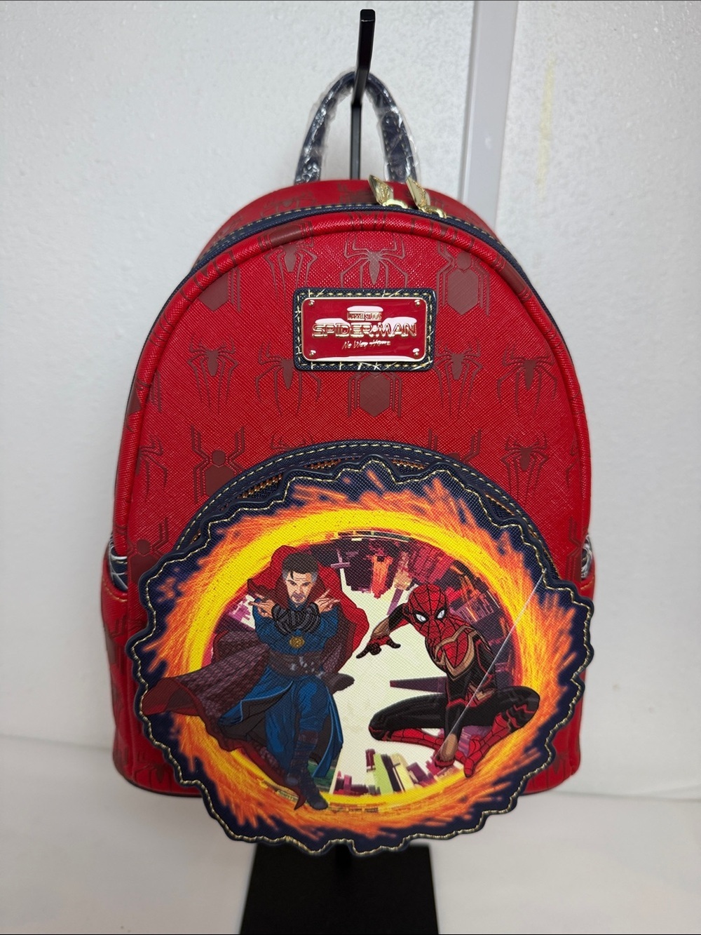 Loungefly Marvel Spider-Man & Doctor Strange Mini Backpack New with Tags